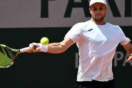 Aleksandar Vukic is confident he'll be ready for Wimbledon despite his injury-hit French Open loss. (EPA PHOTO)