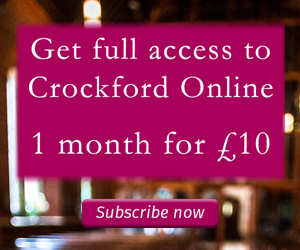 Subscribe to Crockford's