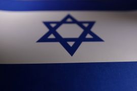 The Israeli flag-raising events in Canada have spurred condemnation and protests [Dado Ruvic/Illustration via Reuters]