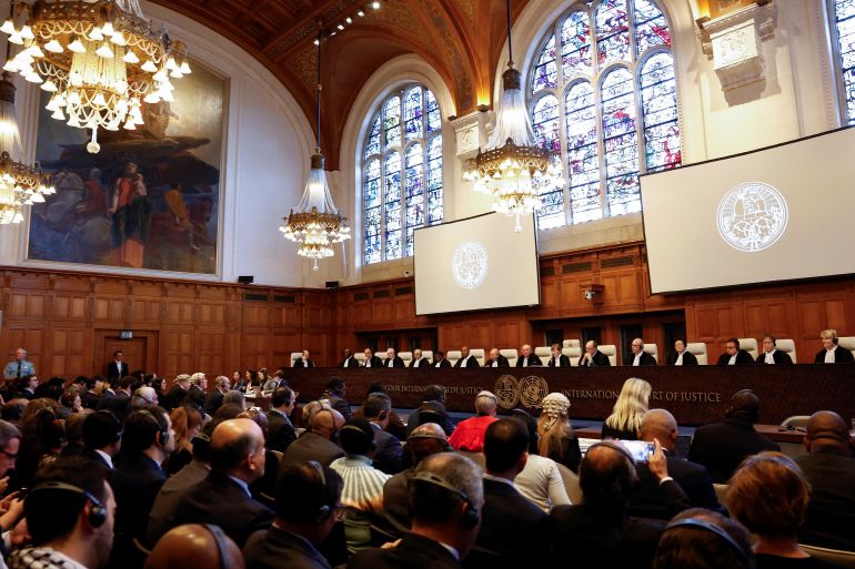 Judges at the International Court of Justice (ICJ) rule on emergency measures against Israel following accusations by South Africa that the Israeli war on Gaza is a state-led genocide