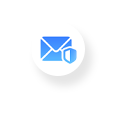 Az E‑mail‑cím elrejtése funkció ikonja