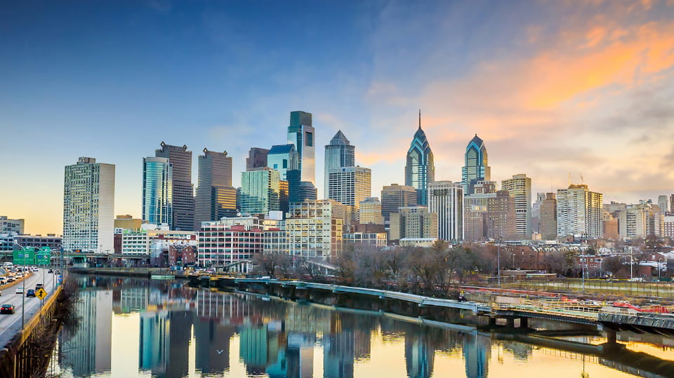 Philadelphia, PA skyline