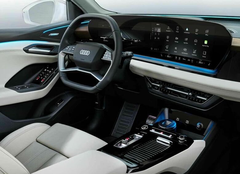 Изображение Управлять Audi Q6 e-tron будет искусственный интеллект с аватаром на приборке