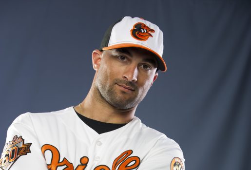 Right fielder Nick Markakis, who spent the first nine of his 15 MLB seasons in Baltimore, will be inducted into the Orioles Hall of Fame. (Karl Merton Ferron/Staff)