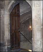 The West Slype doorway