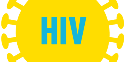 HIV virus icon