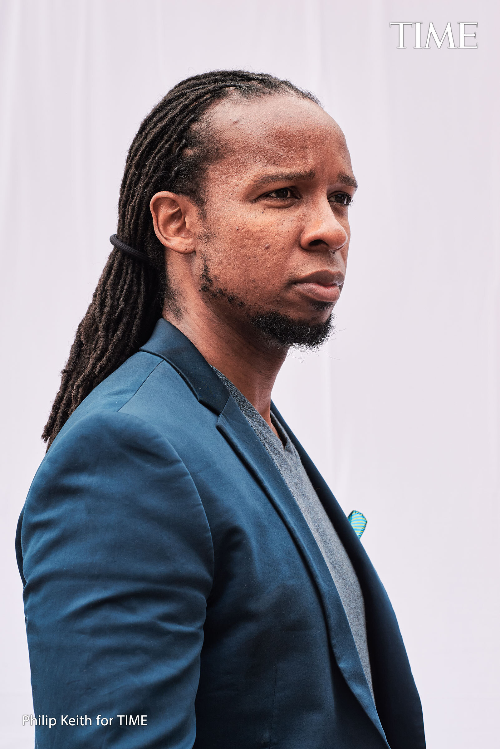 Portrait of Ibram X. Kendi from Time Magazine's 100 Most Influential People in the World list