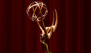 Emmy award trophy statuette