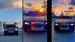 Miami Police Rolls Royce