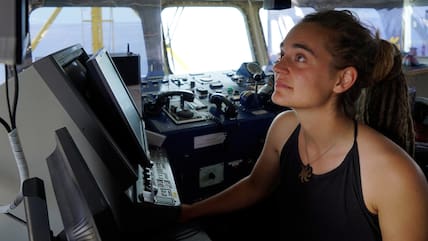 Foto: Carola Rackete, Kapitänin der "Sea-Watch 3", ist in Schleswig-Holstein geboren.