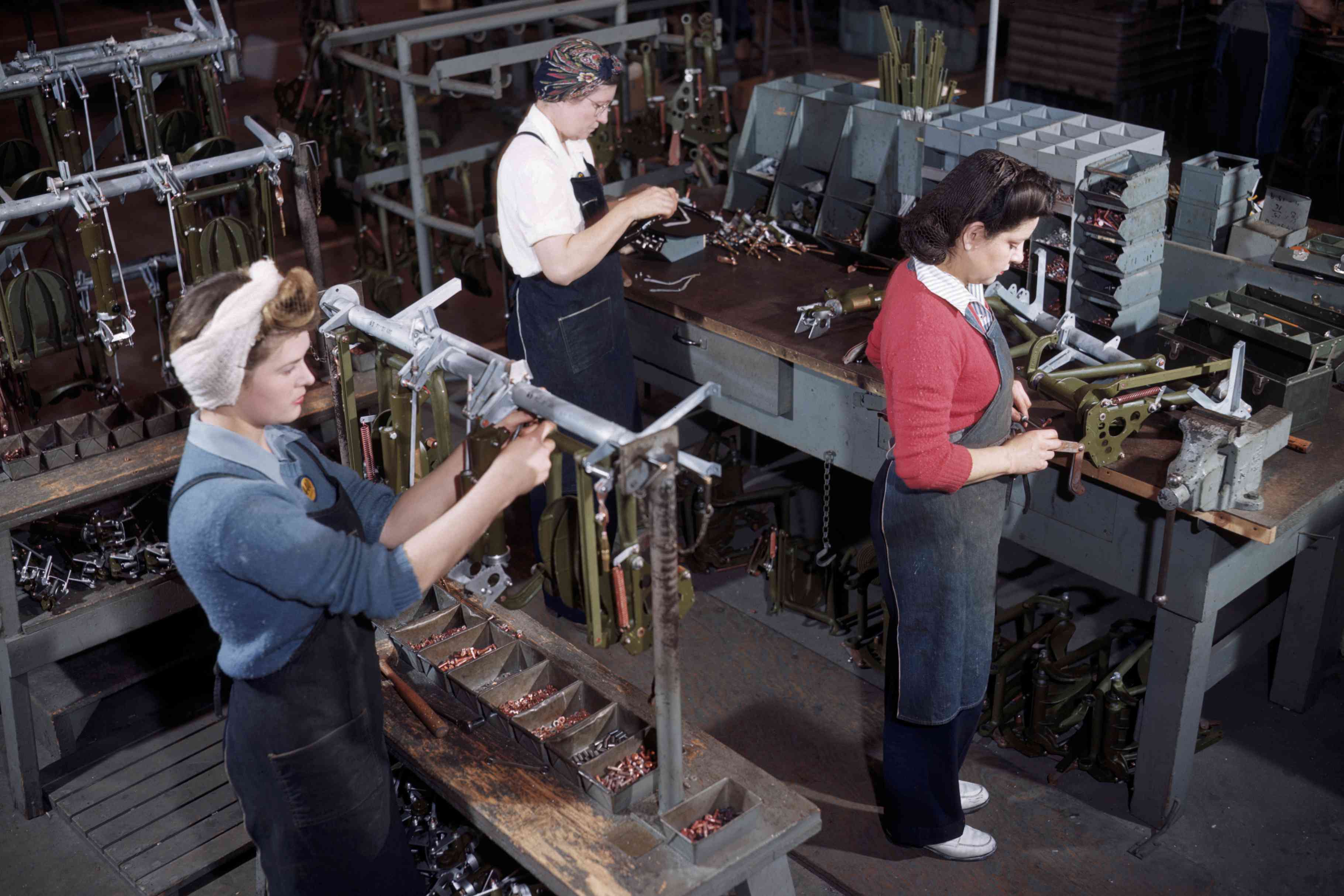 Home Front Women Workers/Assembly Line