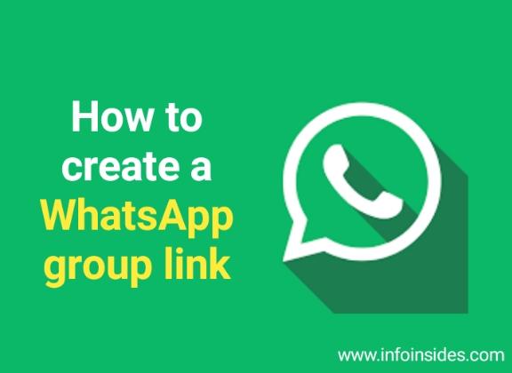 How to create a WhatsApp group link