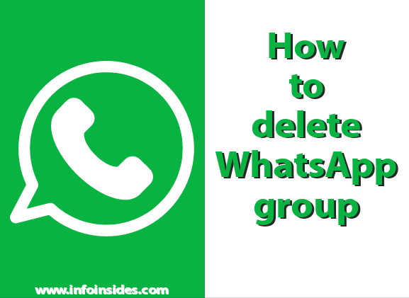 How to delete a WhatsApp group permanently