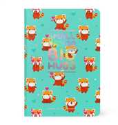 Quaderno a righe Red Panda