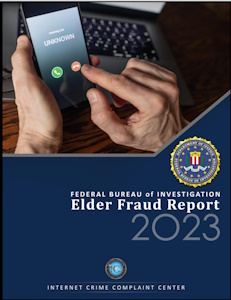 2023 Internet Crime Complaint Center Elder Fraud Report Cover