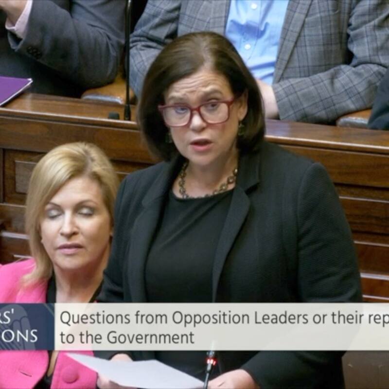 Miriam Lord: Mary Lou McDonald nonplussed as Taoiseach questions Sinn Féin’s porous stance on open borders