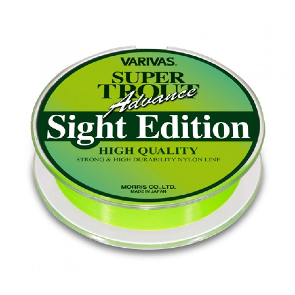Монофильные лески Varivas Super Trout Advance Sight Edition High Quality
