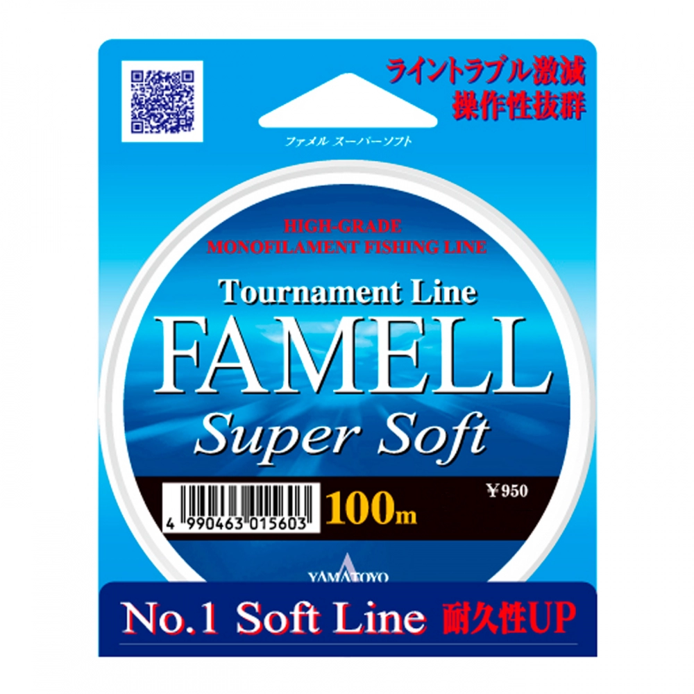 Монофильные лески Yamatoyo Famell Super Soft