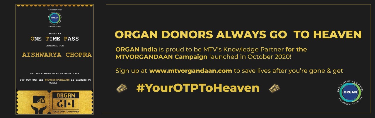 ORGAN India MTV Banner 2