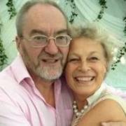 Michael Geeson-Brown and his wife Sarah said 'the emotional impact' of the stroke hit months later