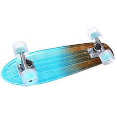 Скейт мини круизер Globe Bantam Clears Light Blue/Amber Fade 6.75 x 24 (61 см)
