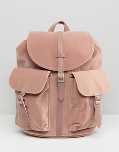 Розовый бархатный рюкзак Herschel Dawson - Розовый