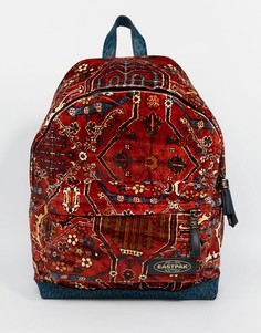 Бархатный рюкзак ограниченной серии с ковровым принтом Eastpak x House of Hackney - Мульти