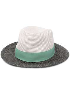 Emporio Armani шляпа-федора в стиле колор-блок