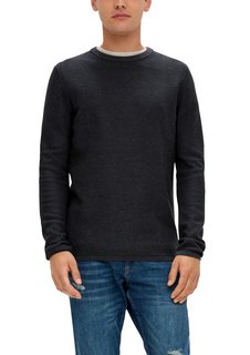 Пуловер мужской QS by s.Oliver 50.3.51.17.170.2134570*98W0*XL серый, размер XL
