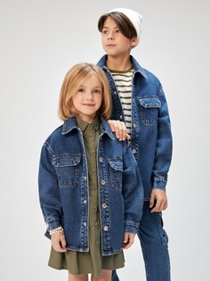 Куртка джинсовая детская Acoola 20330750001, синий, 104