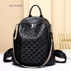 Сумка-рюкзак женская Capri CAP-8880 черная, 33х32х17 см