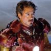 Een foto van Robert Downey Jr. als Iron Man.