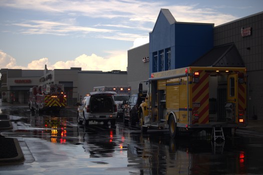 The Walmart in Lower Nazareth Township was evacuated Sunday afternoon after the odor from an animal repellent caused multiple people to feel ill.