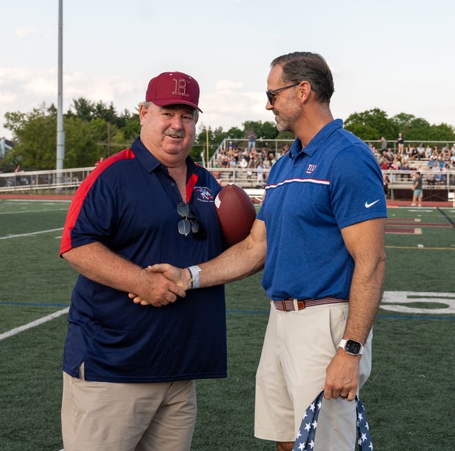 The inaugural Shaun O'Hara All-Star football game took place on June 12 night at Hillsborough High School and featured players from all around the state.