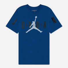 Мужская футболка Jordan Air Stretch, цвет синий