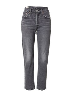 Зауженные джинсы LEVIS 501, серый