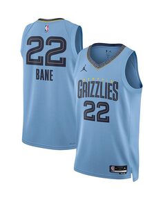 Мужская футболка бренда Desmond Bane светло-синяя Memphis Grizzlies 2022/23 Statement Edition Swingman Jordan, синий