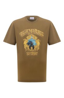 Хлопковая футболка Bluemarble