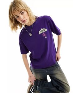 Фиолетовая футболка Carhartt WIP Cover