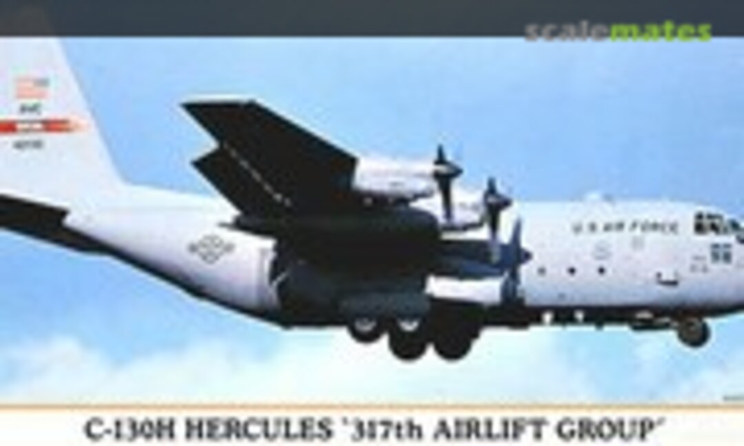 1:200 C-130H Hercules `317th Airlift Group´ (Hasegawa 10628)