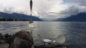 Как отдохнуть в Швейцарии? Озеро Леман - огромное, сиреневое, бескрайнее