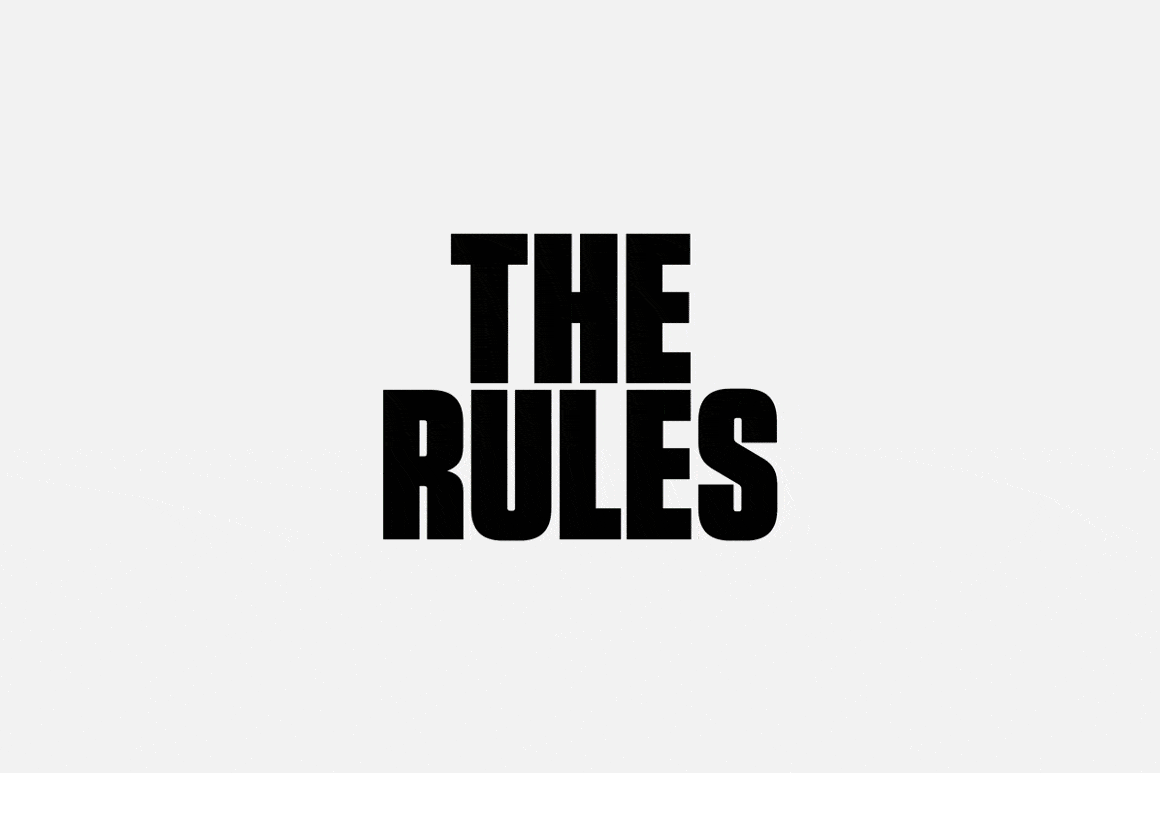 The old rules crumpling into a ball to reveal the New Rules