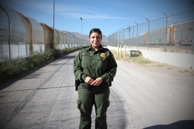 “I see the difference it makes whenever we’re processing a family group or females,” Border Patrol agent Erika King says. “They’re more willing to open up to us as females, to tell us things they probably wouldn’t divulge to a male agent.”