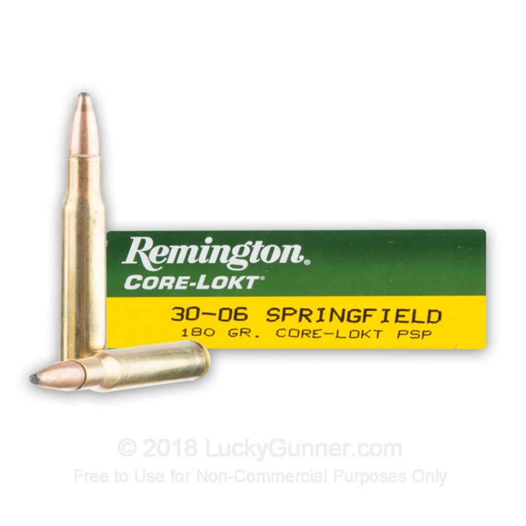 Product Image for Remington .30-06 180gr Core-Lokt Soft Point