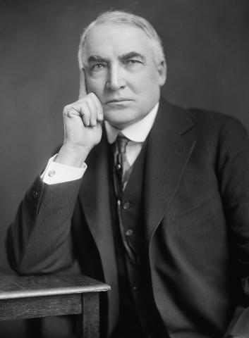 Warren G. Harding photo