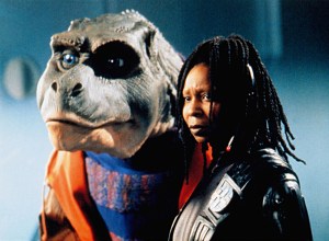 THEODORE REX, from left: Theodore Rex, Whoopi Goldberg, 1995, © New Line/courtesy Everett Collection