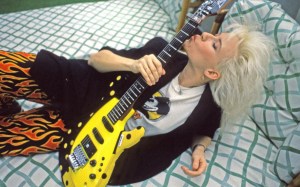 NEW YORK - MARCH 4:  Guitarist Jennifer Batten poses for a portrait on March 4, 1988  in New York City, New York. (Photo by Catherine McGann/Getty Images)
