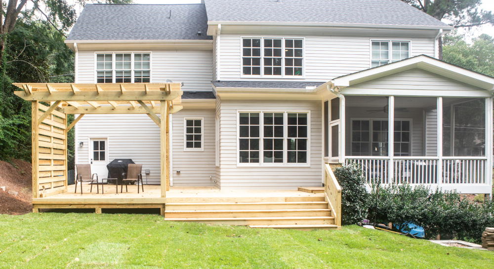 decks and porches - add a new deck or expand your living space with a new porch in your Raleigh NC home