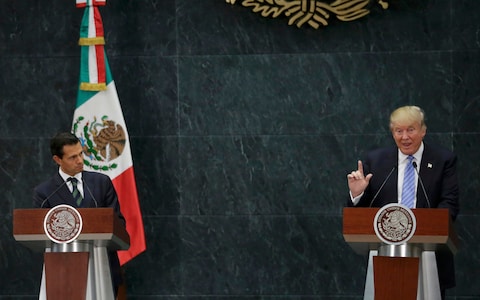 Trump and Pena Nieto