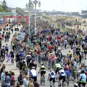 Thousands at the London to Brighton bike ride  Picture: Terry Applin